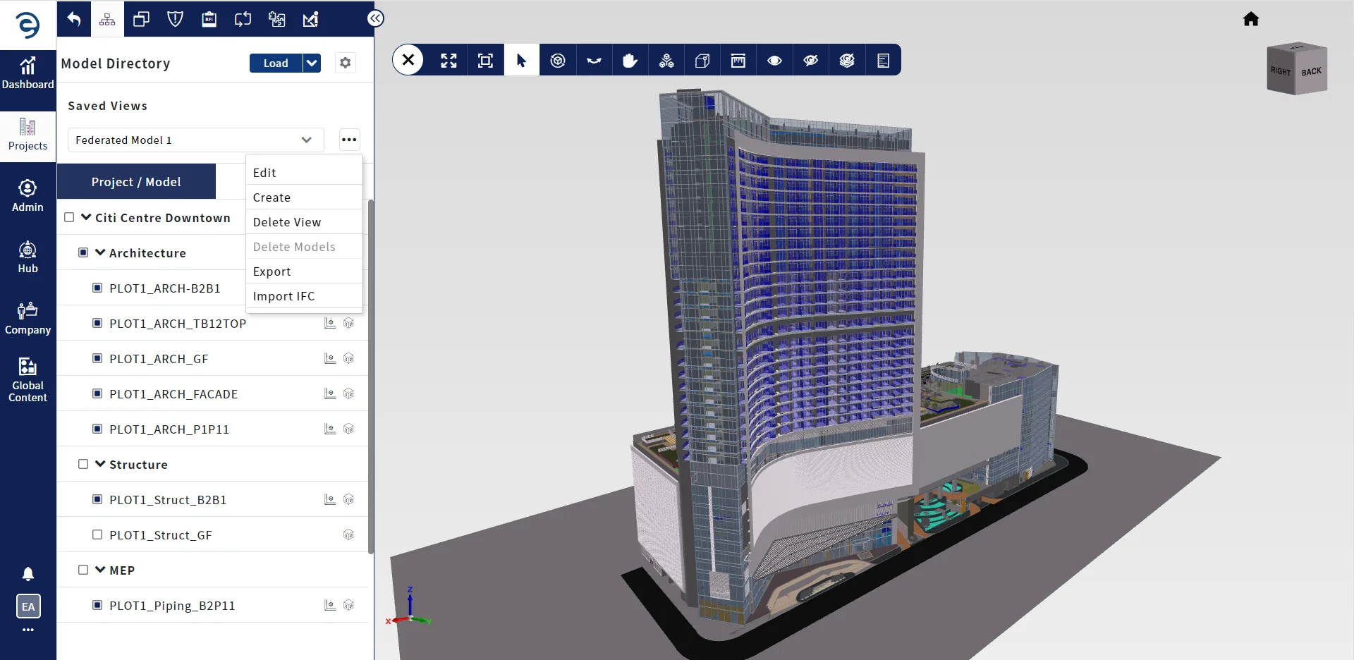 Federated Model Viewer