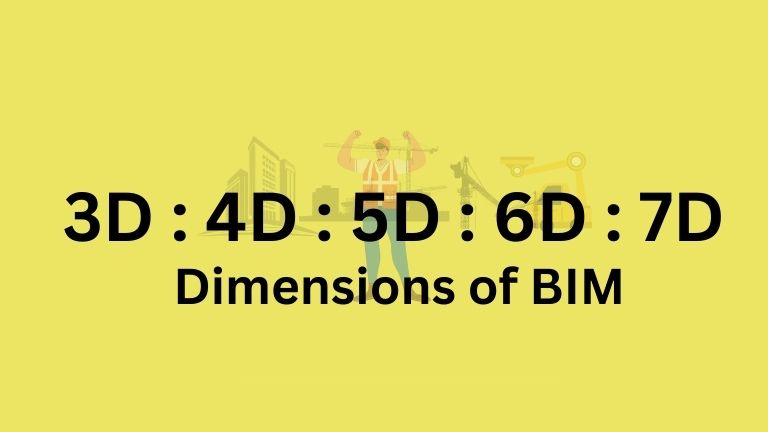 Dimensions of BIM